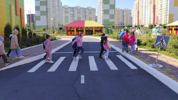 Юный пешеход Юный пешеход.